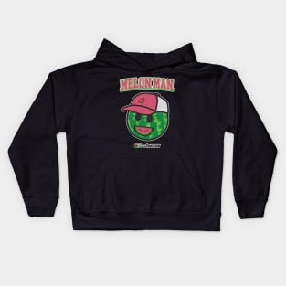 Ross Chastain Charcoal Melon Man Logo Kids Hoodie